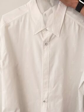 Absolute MINT condition Louis Vuitton Monogram Long-Sleeved Shirt